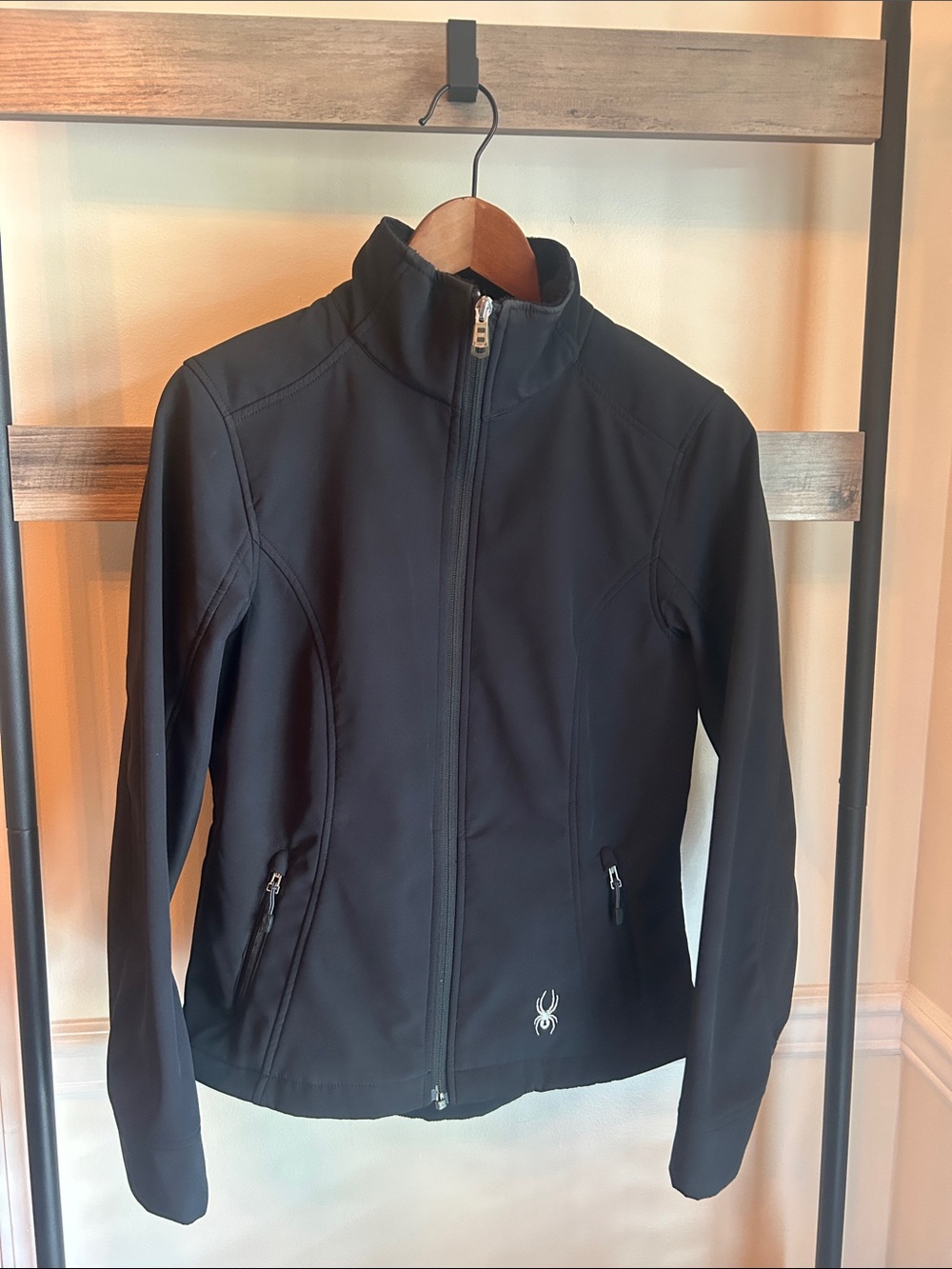 Spyder Women's Black Softshell Utility Jacket
